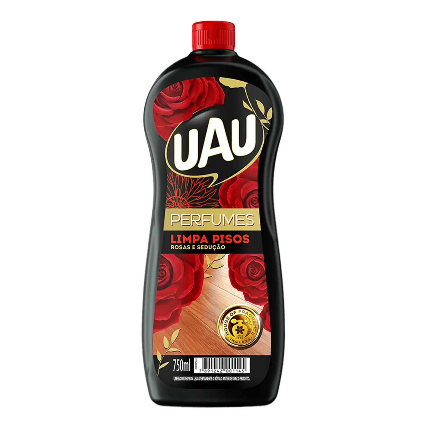 Limpa Pisos Uau Perfumado Rosas e Sedução